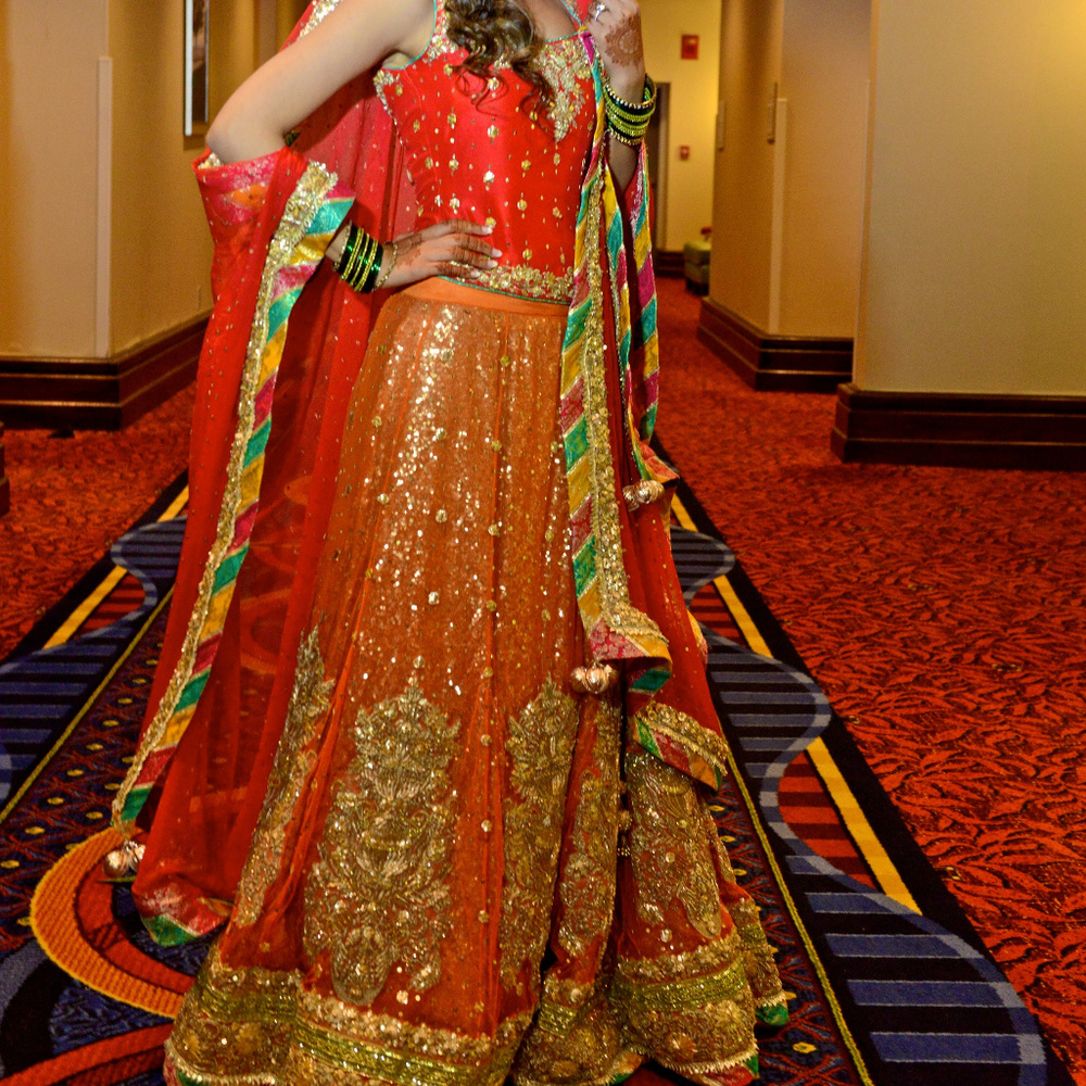 Heavy Indian Lengha with Choli